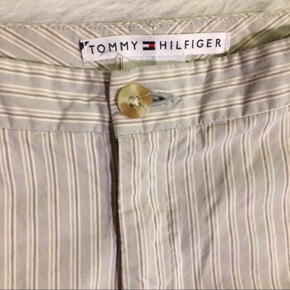 [Tommy Hilfiger] Lt Blue and Grey Stripe Slacks - Picture 7 of 7
